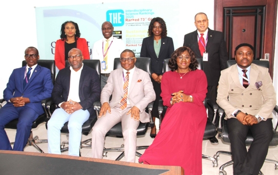 WAVE Director, Pays Courtesy Visit to Covenant University Management