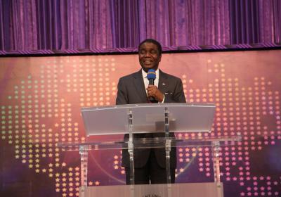 Pro Chancellor Covenant University Bishop David Abioye Leading A Word Session