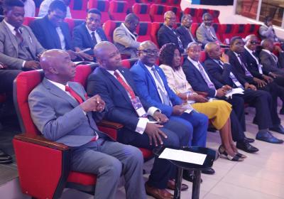 Chancellor Dr David Oyedepo And Members Of Covenant University Management