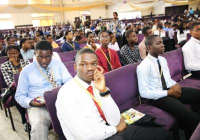 A Cross Section Of Students At The Event