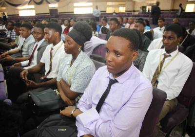 A Cross Section Of Covenant University Students At The 33rd Inaugural Lecture
