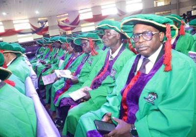 A Cross Section Of Members Of Covenant University Senate